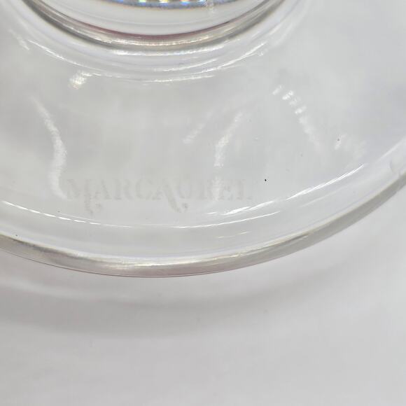 Marc Aurel Nachtmann Crystal Taper Candle Holders Set of 2 Made in Germany - Picture 4 of 8